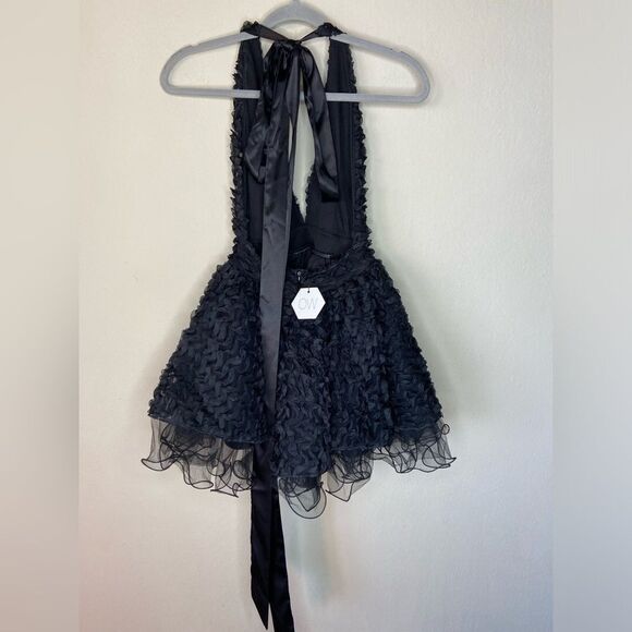 NWT Revolve Ow Collection Rosie Mini Black Dress Revolve Size XS - Picture 11 of 14